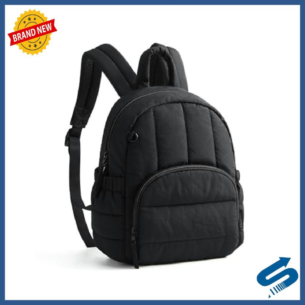 Mini Quilted Backpack, Lightweight Puffer Daypack… - image 2